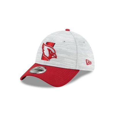 Red Arizona Cardinals Hat - New Era NFL Official NFL Training 39THIRTY Stretch Fit Caps USA7680439